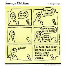 When jokes go too far, are mean or racist, we try to silence them and it will be great if you give us feedback every time when a joke become bullying and inappropriate. Knock Knock