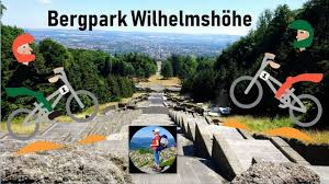 Kassel Bergpark Wilhelmshohe Mit Dem Fahrrad Youtube