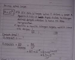 Contoh Soal Bilangan Berpangkat Negatif Brainly