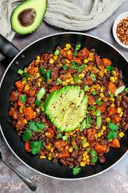 Mexican Bean And Sweet Potato Hash Sweet Potato Hash Potato Hash Sweet Potato