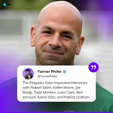 The #Jaguars have requested interviews with Robert Saleh, Kellen Moore, Joe  Brady, Todd Monken, Liam Coen, Ben Johnson, Aaron Glen, and Patrick Graham.  #NFL #NFLNews