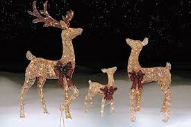 Merry christmas reindeer commercial led lighted outdoor christmas decoration reindeer christmas display custom made lighted commercial yard art orders for custom made. Pin On Christmas Outdoor Decorations