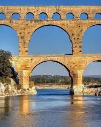 Remoulins Gard Roman Aqueduct France France Travel Roman Aqueduct Places To Travel