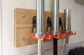 Diy Barbell Hanger Homegym In 2021 Diy Home Gym Gym Room At Home Home Gym Set