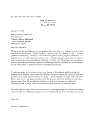 Example Of New Graduate Nurse Resume Free Download