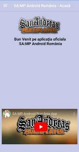 Eşti în căutarea unui server de samp românesc (gta san andreas multiplayer)? Sa Mp Android For Android Apk Download