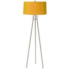 These make for a super convenient lighting option as they don't need to be drilled, and can be moved whenever (and wherever!) you like. Tripod Floor Lamp W Drum Shade Includes 2 Cfl Bulbs Target Silver Floor Lamp Tripod Floor Lamps Floor Lamp