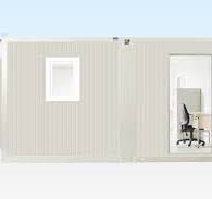 6.5M X 4.6M Side Linked Flat Pack Container Office - R-H Container Service
