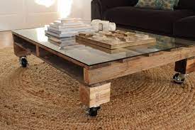 For this pallet coffee table i repurposed my family photo prop after we were finished with it. Diy Pallet Coffee Table