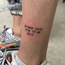 Mummy Said Not To Do This By Maison Yarafloresta From Berlin Germany Stick Tattoo Poke Tattoo Tattoos