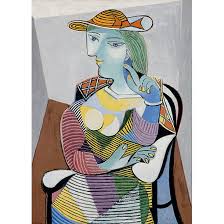 Portrait of gertrude stein (french: Poster Pablo Picasso Portrait Of Marie Therese Boutiques De Musees