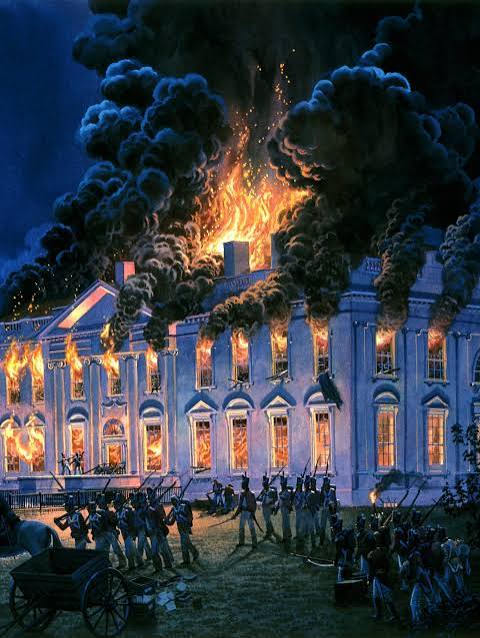 War of 1812 saw the White House burn down. Learn about that history.