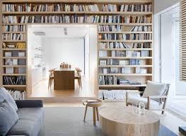 Wonderfully Serene Interiors In Prahan Interior Home Floor To Ceiling Bookshelves