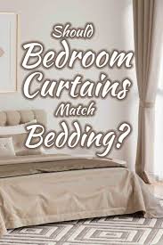 Those that are completely hidden from view can be chosen based on function alone. Should Bedroom Curtains Match Bedding Home Decor Bliss
