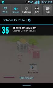 Notification bar changer gives fetures for customize notification and status bar as you want like chnage colors and change icons, also add shortcuts for . Seconds Clock On Status Bar Apk Download For Android