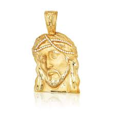 Free shipping on orders over $25 shipped by amazon. 14k Jesus Christ Face Pendant In Solid Gold Las Villas Jewelry