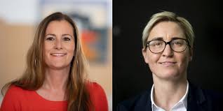 Sie ist als parteichefin im gesprächfoto: Kandidatur Fur Linksparteivorsitz Zwei Frauen Wollen Linke Fuhren Taz De