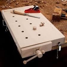 Take Your Woodworking Anywhere With This Portable Table Top Bench Portable Work Table Woodworking Workbench Woodworking