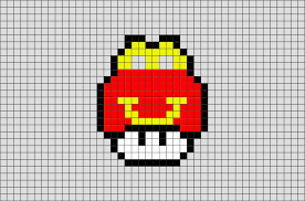 Happy Meal Mario Mushroom Pixel Art Pixel Art Pixel Art Design Lego Art