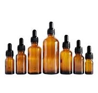 Serum Glass Dropper Small Amber Essential Oil Bottle 1ml 2ml ...