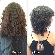 Short curly hair with bangs haircut is very stylish. Look At This Transformation No Color Done Just Brazilian Blowout And Haircut Curly Hair Girls Refine And Refresh Your Curls Without The Frizz Kellgrace