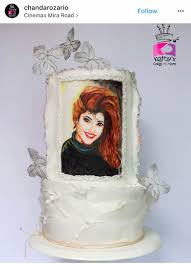 Happy birthday to you, may good luck be with you, happy birthday to you, divya. Sara Dutt On Twitter A Cake With Divya Bharti On It Made By Chandarozario
