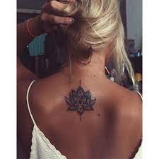 15 Most Attractive Neck Tattoos For Girls Lower Back Tattoos 2017 Women S Back Tattoos Tramp Stamp Tattoos Meaning Girl Neck Tattoos Neck Tattoo Tattoos