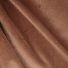 Background made of golden metallic cloth. Gold Brown Cotton Velvet Bloomsbury Square Dressmaking Fabric