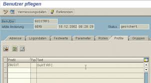 Am besten ein backup der aktuellen. Remote Function Call