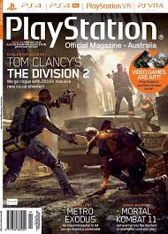 Playstation Australia Febrero De 2019 Nº156 Playstation Tom Clancy The Division Earth Defense Force 5