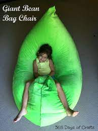 Make A Fatboy Inspired Bean Bag Chair Bean Bag Chair Diy Bean Bag Diy Bean Bag Chair