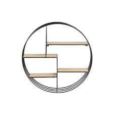 Pour votre futur achat etagere murale bureau, vous pourrez compter sur les fonctions de notre plateforme. Etagere Murale Design Ronde Bois Et Metal Enso Vente De Miliboo Conforama