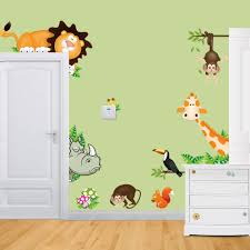 For the boys woodland theme mix a little from the outdoor theme bedrooms and the hunting lodge northwoods theme bedrooms to create your own unique woodland forest themed bedroom, filled with animals of the wild, rustic decor and novelty accessories. Cute Animal Live In Your Home Diy Wall Stickers Home Decor Jungle Forest Theme Wallpaper Gifts For Kids Room Decor Sticker Home Decor Sticker For Kids Roomfor Kids Aliexpress