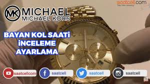 Michael Kors Mk8281 Bayan Kol Saati Inceleme Ayarlama Youtube