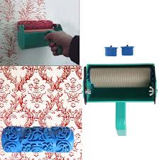 Maybe you would like to learn more about one of these? Amazon Com Decorative Paint Roller House Paint Rollers5 Diy Patterned Paint Roller Decorative Rubber Roller With Plastic Handle Tools Home Improvement