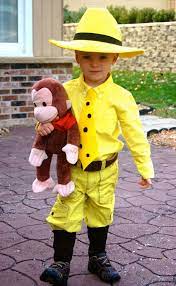 Man With The Yellow Hat Curious George Costume Cute Boy Halloween Costumes Homemade Halloween Costumes Halloween Boys