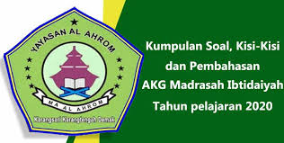Berdasarkan juknis noomor 4446 tahun 2020 asesmen kompetisi guru (akg) , asesmen kompetisi kepala (akk) dan asesmen kompetisi pengawas (akp) madrasah, disampaikan beberapa hal diantarnya Kumpulan Soal Akg Mi Madrasah Ibtidaiyah Dan Pembahasannya Tahun 2020