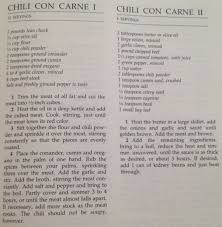 Entree Soup Family Chili Con Carne With Meat New York Times Cookbook Craig Claiborne Chili Con Carne Winner Winner Chicken Dinner Soups And Stews