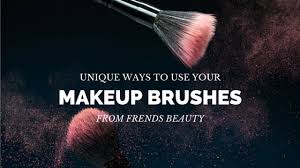 unique ways to use your makeup brushes
