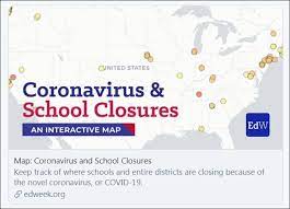 Columbia public schools are set to close from wednesday until april 13 to help stop the spread of the novel coronavirus. Making The Map How Edweek Devised A Must Have Pandemic Resource Kappanonline Org