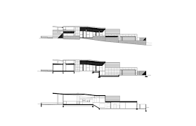 The two buildings are juxtaposed within this footprint in a ying/yang fashion, leaving a sinuous exterior space that is. Inside Outside House David Coleman Architecture Media Drawings Archello