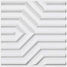 Instagram feed hand painted tiles geometric tiles geometric moroccan handmade tiles fish tile patterns floor patterns black and white interior patchwork inspiration geometric tiles interior. Amazon Com Art3d Pvc 3d Wall Panels Geometric Mate Pattern Pack Of 12 Tiles Cover 32 Sqft Size 19 7 X 19 7 In Matt White Home Kitchen