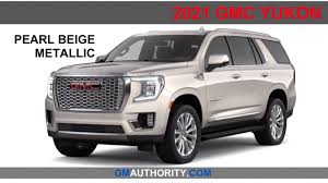 2021 Gmc Yukon Denali Exterior Colors Gm Authority