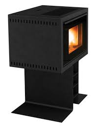 Epa certified pellet stove with programmable thermostat. Modern Stove From Mcz Panorama Pellet Stoves Mono Telly Zen