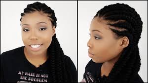 Masks for hair with natural fruits to obtain thicker hair: 72 Stunning Ghana Braids That Are Trending In 2021