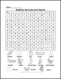Free Misc Lesson Butterfly Life Cycle Word Search Freebie Butterfly Lessons Life Cycles Butterfly Life Cycle