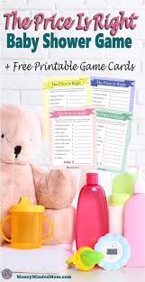 The price is right game is also a great one to generate conversation, as it highlights the generation gap. Price Is Right Baby Shower Game Plus Free Printable