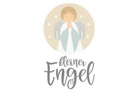 Kleiner Engel Svg Cut File By Creative Fabrica Crafts Creative Fabrica