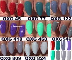 Bluesky Qxg Most Wanted New Colour Range Nail Gel Polish Uv