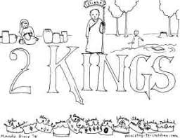 111 the shunammite woman's land restored. Book Of 2 Kings Bible Coloring Page